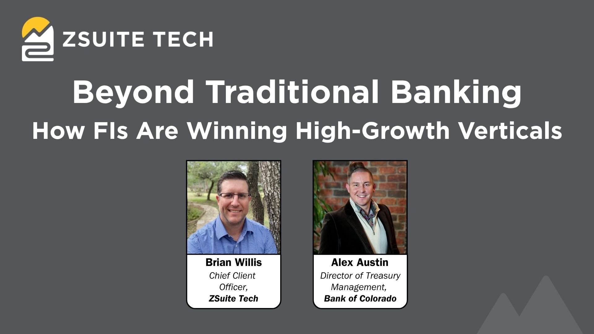 Beyond Traditional Banking Webinar YouTube thumbnail