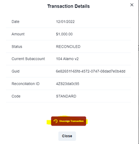 Transaction Details