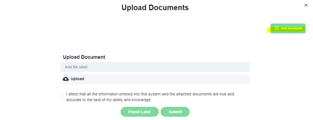 Upload Documents
