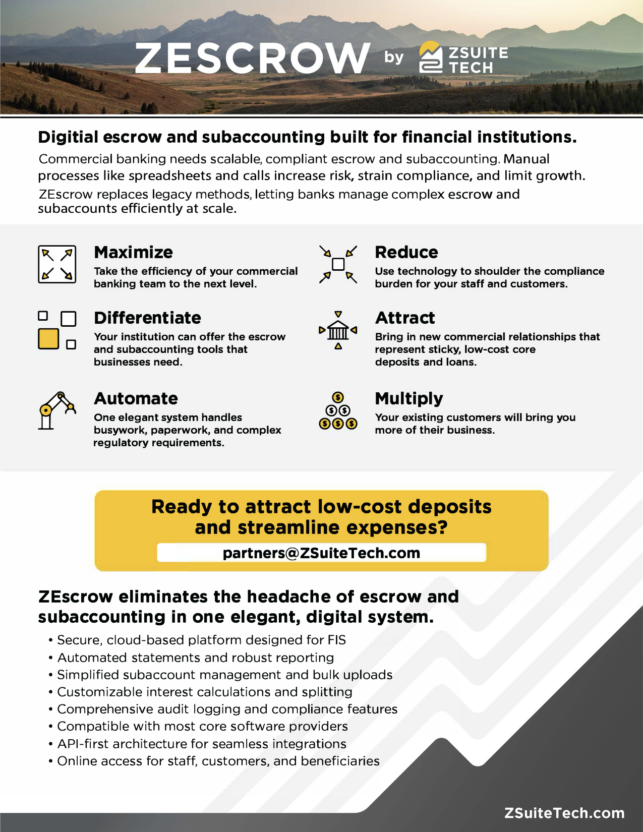 ZEscrow Overview 2025 