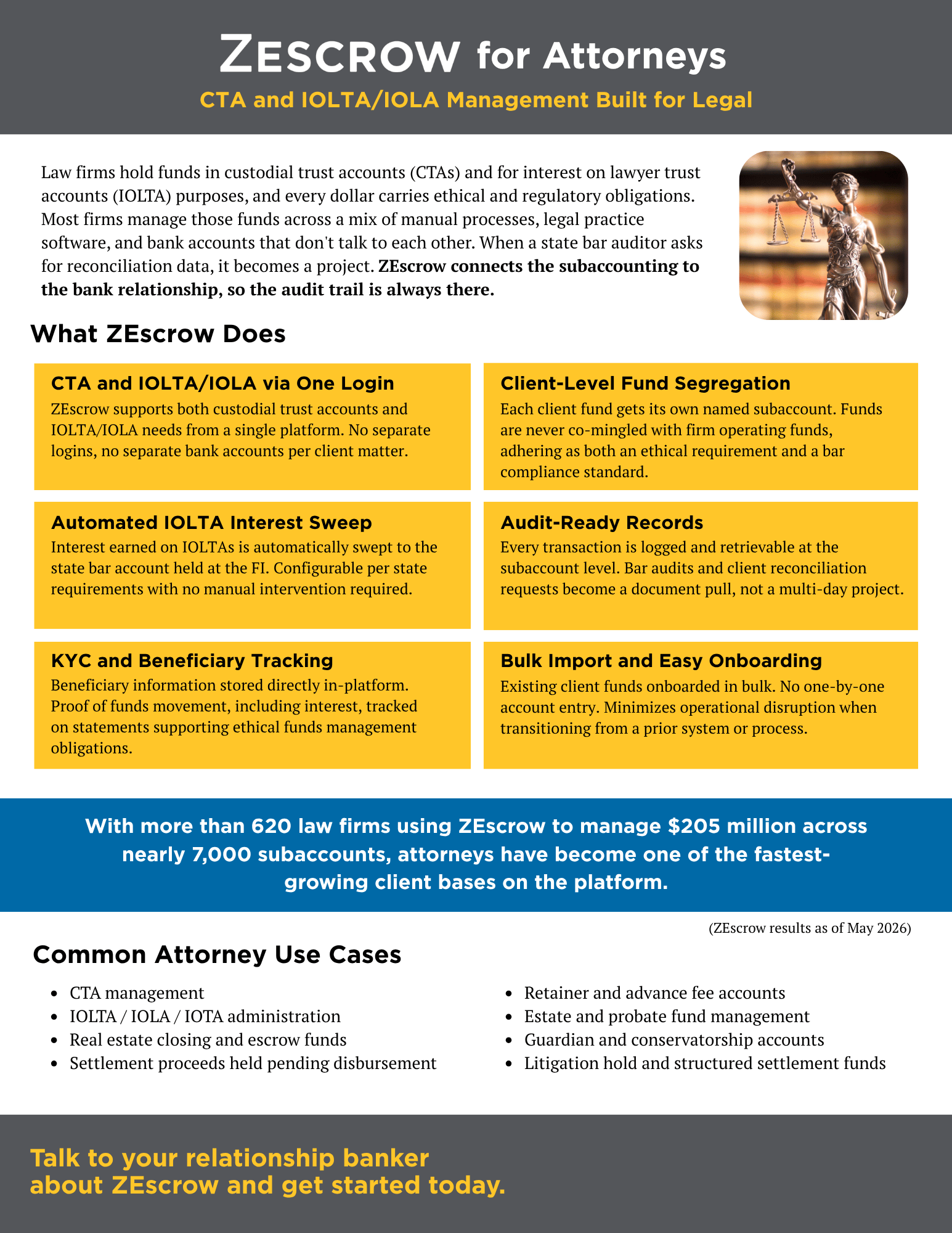 ZEscrow for Attorneys