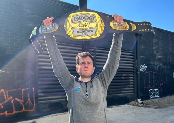 Dan With ZSuite Championship Belt