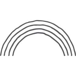 Rainbow, a symbol for grow and spring Rainbow, a symbol for grow and spring