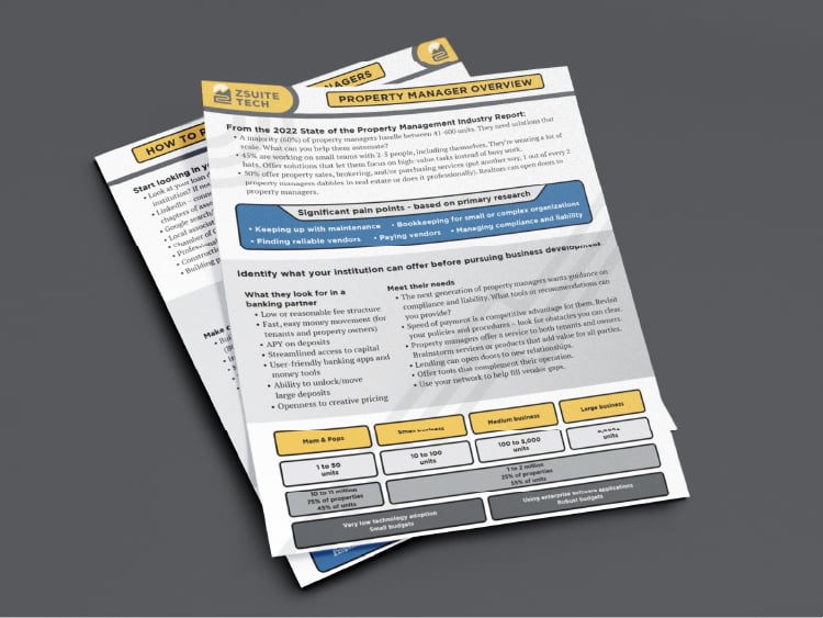 Property Managers Webinar information sheet