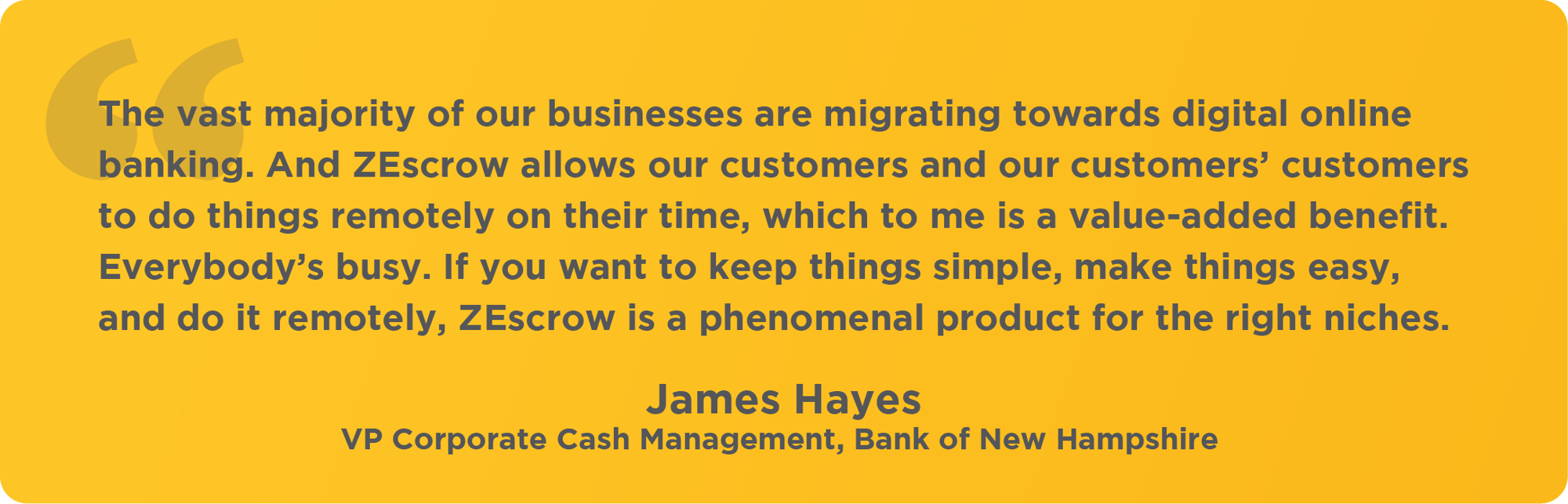 Quote from James Hayes Quote from James Hayes