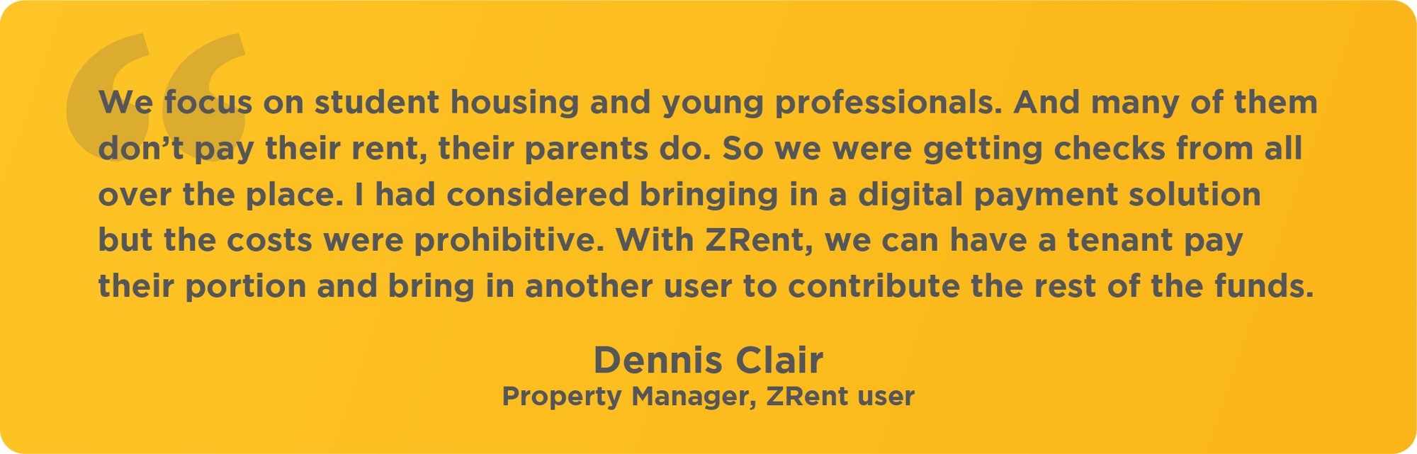 Quote from Dennis Clair