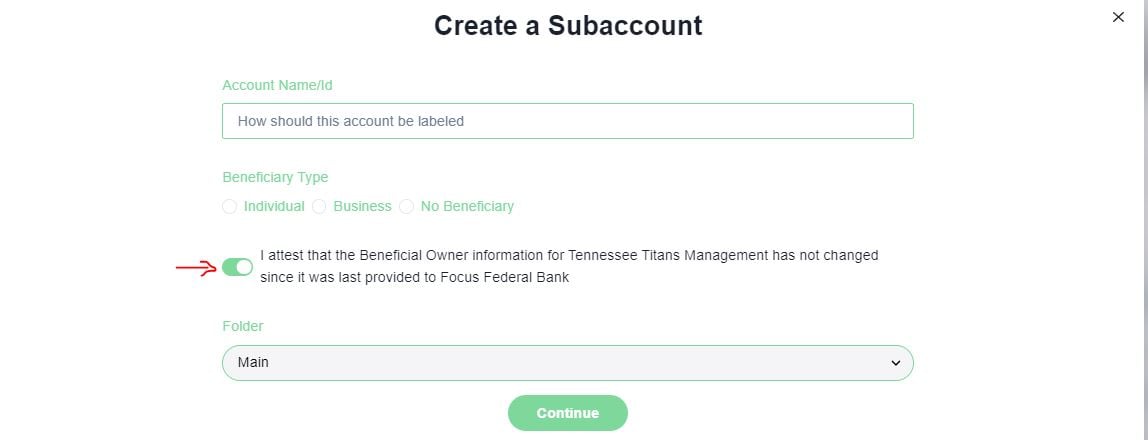 ZEscrow subbacount image